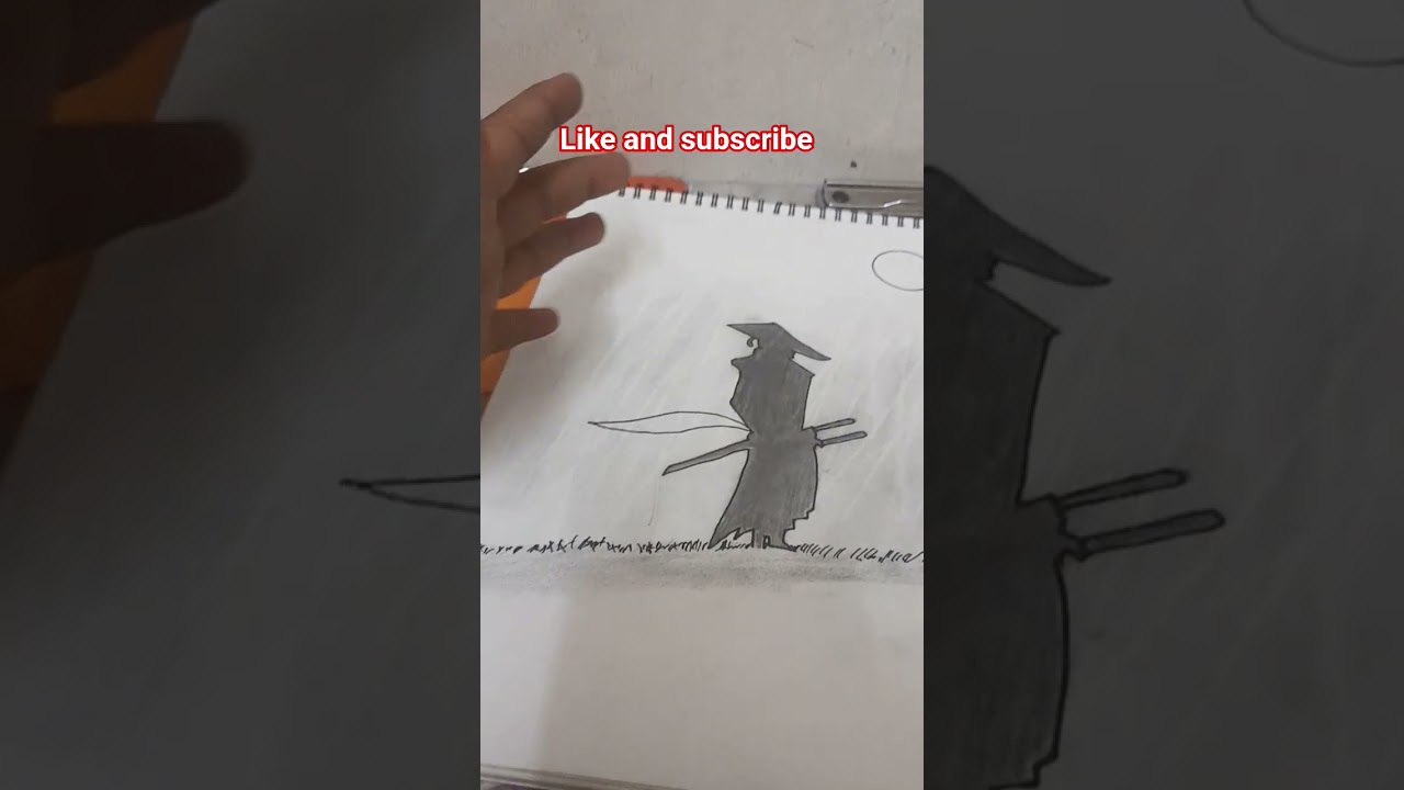 how to draw Samurai