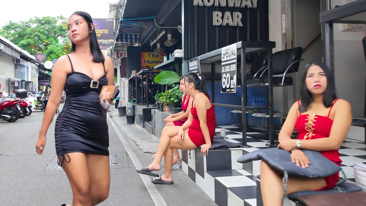 [4K] How is Thailand Now? Pattaya Soi Buakhao, Soi Honey, Tree Town, 2nd road