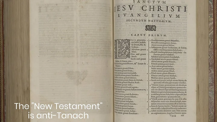 Does the "New Testament" contradict Tanach? | Jewi...