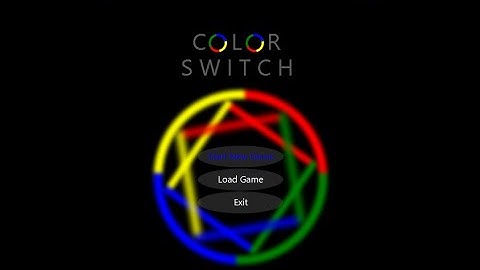 Colour Switch Game made in JAVA