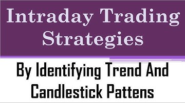 Intraday By Identifying Trend And Candlesticks | By Abhijit Zingade