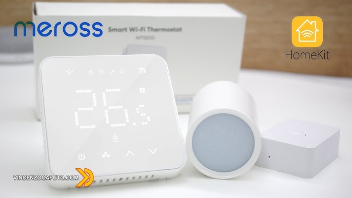 Meross Steckdosenthermostat mit HomeKit startet