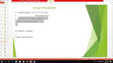 java Array tutorial for each loop code for beginner in amharic video 12