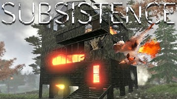 Blowing Up The Enemies Massive Fortress - EP12 | Subsistence