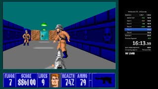 Wolfenstein 3D  All Episodes Glitchless speedrun (27:40)