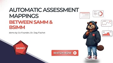 Automatic assessment mappings between SAMM & BSIMM