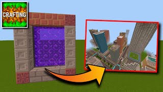 How to make a Portal to City Dimension in Crafting and Building screenshot 2