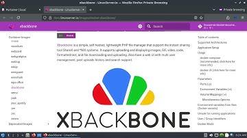 Docker XBackBone