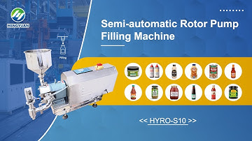 Revolutionize Filling Efficiency: HYRO-S10 Semi-Auto Rotor Dosing Pump by Hengyuan Company