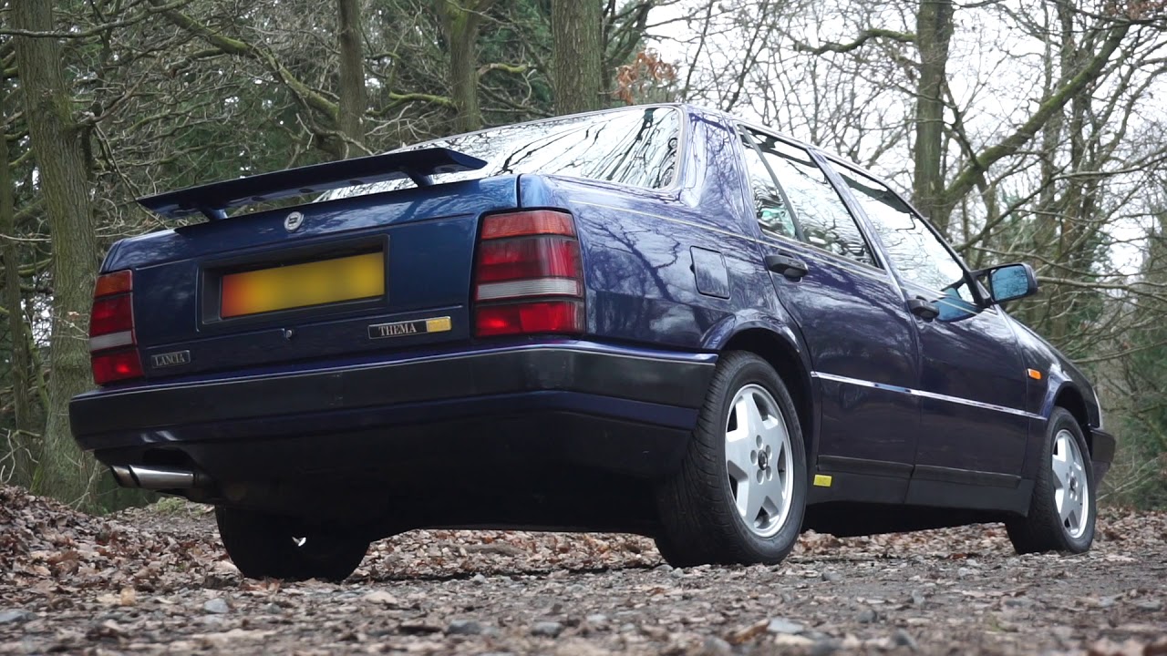 Lancia Thema 832 Active Aero Demonstration Youtube