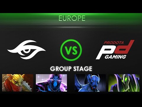 Team Secret vs Prodota Gaming - Kiev Major Europe Qualifier: Group Stage - @BreakyCPK @MerliniDota