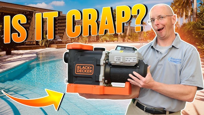 Reduce Energy Costs With The Black + Decker Pool Pump  The BLACK+DECKER  variable speed pool pump outperforms all other pumps on the market! It  comes with a 5-year warranty and an