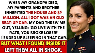 I Slept in the Old Car I Inherited…Until I Saw What Was Hidden Inside.