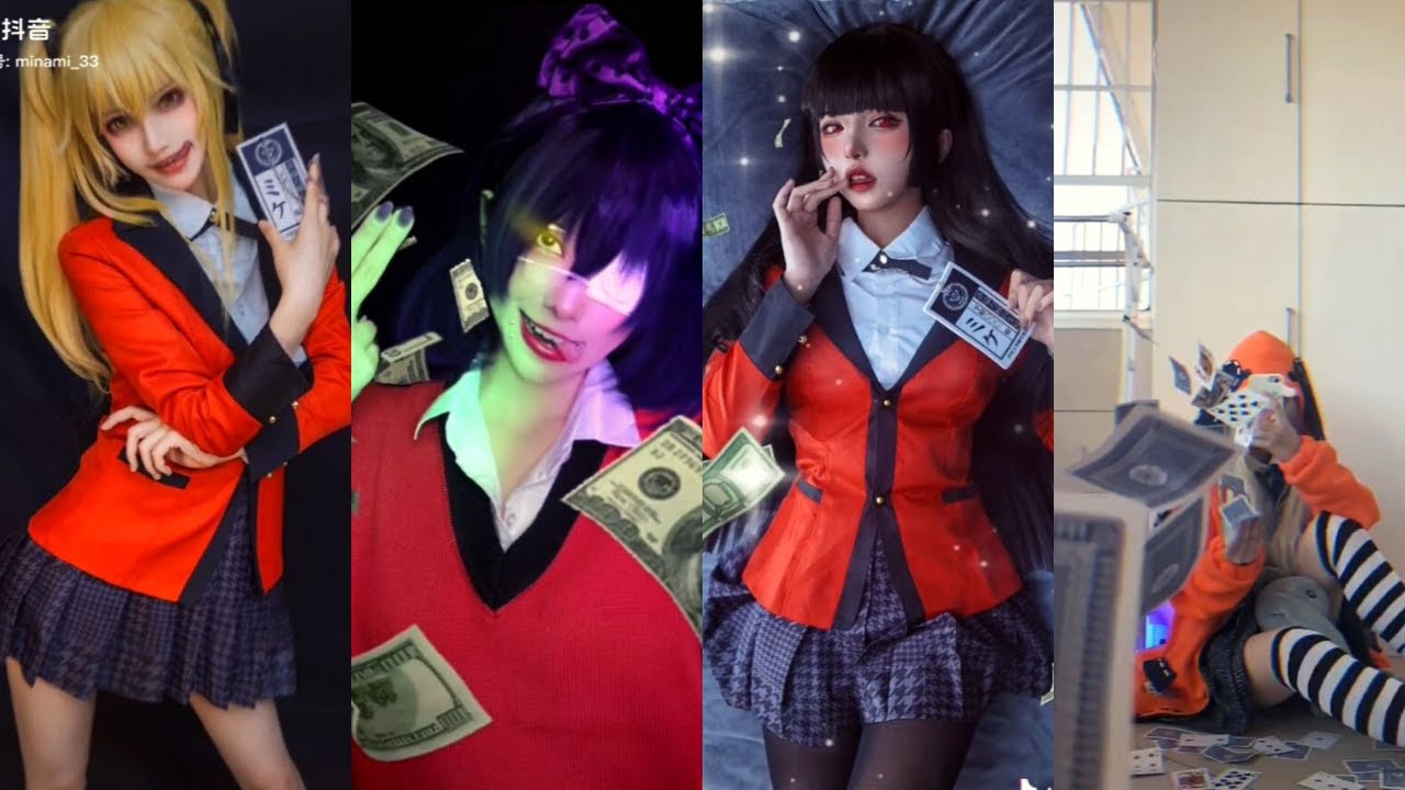 ☆ Runa Cosplay Makeup Tutorial Kakegurui 賭ケグルイ☆ - Coub - The Biggest Video  Meme Platform