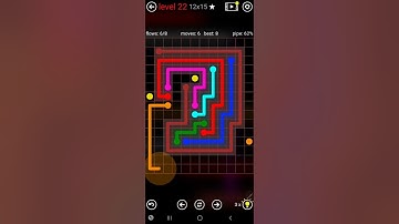 How To Solve Flow Free 12x15 Mega Mania Pack Level 22 Board Walk Through Solution Walkthrough