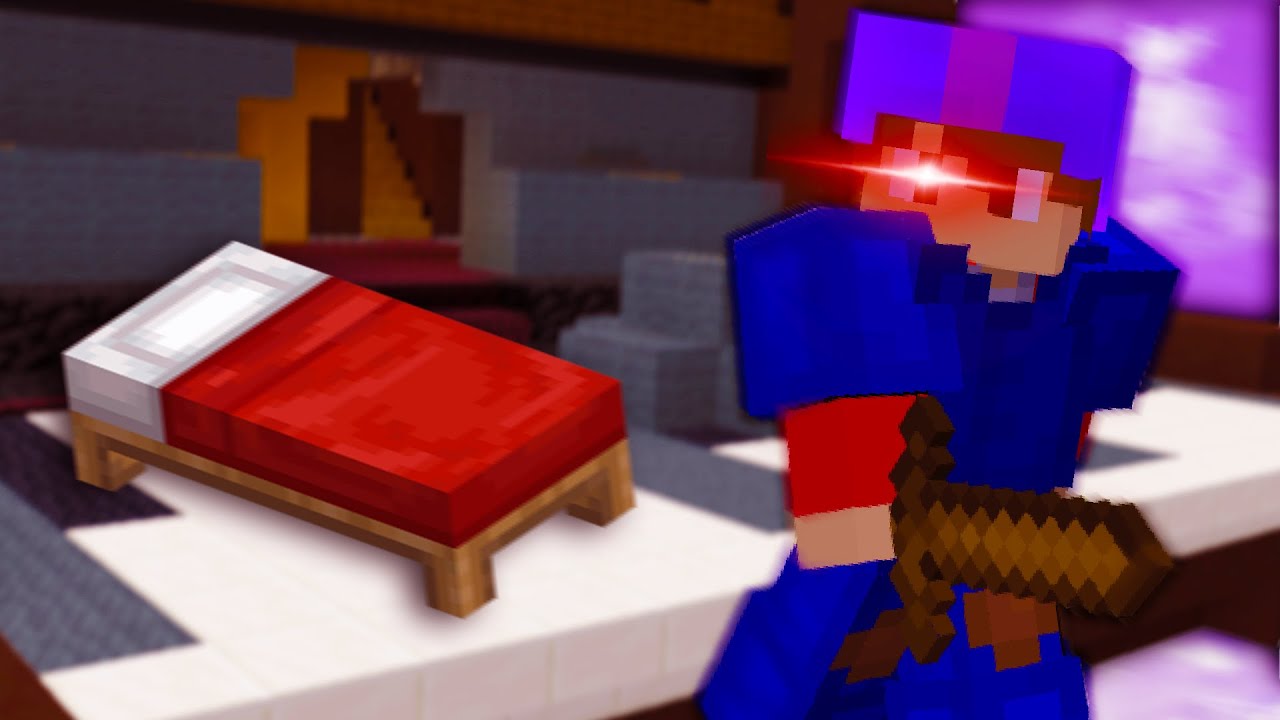 Minecraft bedwars on GAMER mode|Minecraft bedwars funny moments