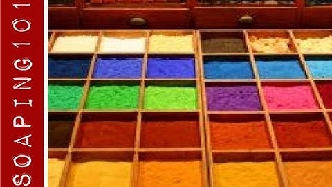 Cold Process Soap Colorants {micas, pigments + natural}
