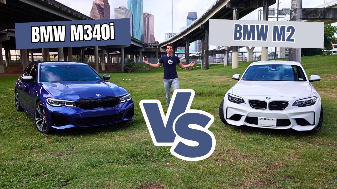 BMW M Head to Head: M2 vs M340i - YouTube