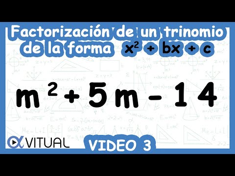 Factorizacion De Un Trinomio De La Forma X 2 Bx C Ejemplo 3 Youtube