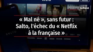 « Mal né », sans futur : Salto, l'échec du « Netflix à la française »