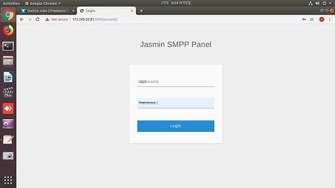 Install Jasmin SMPP Panel in ubuntu