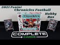 2021 Panini Chronicles Football Hobby Box