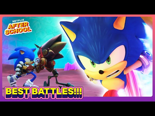 BEST Battles in Sonic Prime Season 3 💥 Netflix After School class=