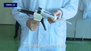 How to apply the Solid Surface adhesive?