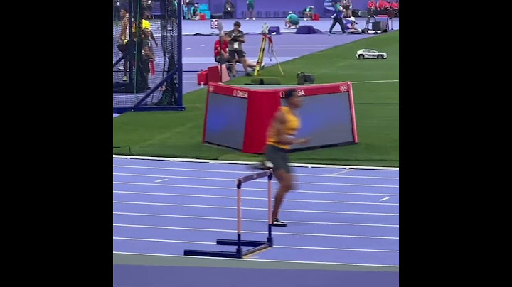 I was at the Paris Olympics and one of the runners tripped! #parisolympics2024 #jjba #tobecontinued