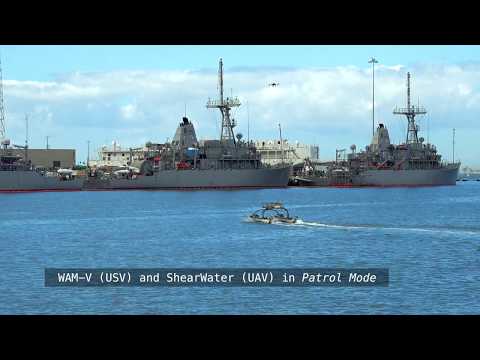 WAM-V Multi-domain (Air, Sea and Subsea) Autonomous Maritime System
