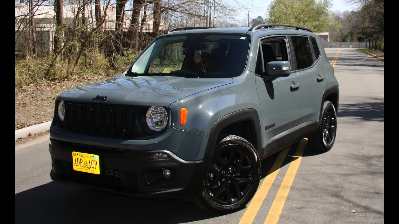 2017 JEEP RENEGADE ALTITUDE REVIEW LIMITED EDITION* SUPER ...