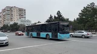 Buses in Sumqayit, Azerbaijan 2024 - Sumqayitda avtobuslar