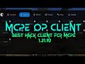 The Best Minecraft Client 1.21+ | BEST HACK CLIENT FOR MCPE 1.21.92