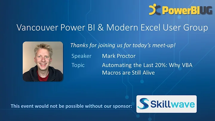 Automating the Last 20%: Why VBA Macros are Still ...