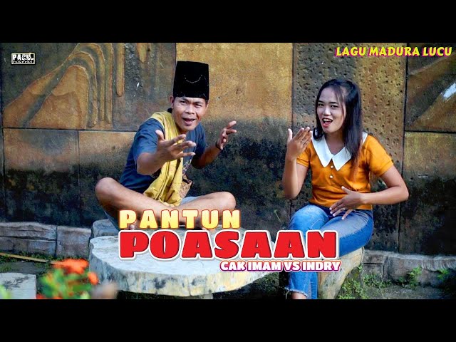 LAGU MADURA LUCU // PANTUN POASAAN // CAK IMAM VS INDRY ANNISA class=