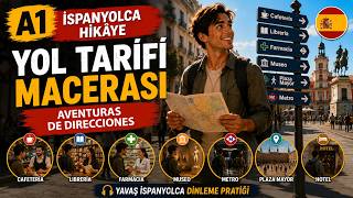 A1 İspanyolca Hikâye | Yol Tarifi Macerası | + Türkçe Çeviri screenshot 2
