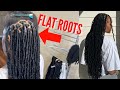 How to get soft locs FLAT!  NEW  METHOD #1. Advanced method !