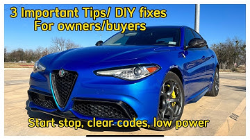 3 common DIY fixes for current and new Alfa Romeo Giulia owners