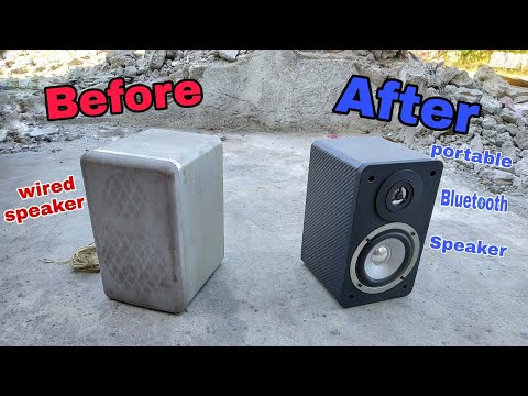 Video: DIY Bluetooth Speaker: How To Make A Homemade Speaker From An Old Ordinary Speaker?