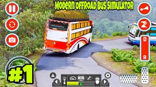 Modern Offroad Bus Simulator 2021 Gameplay Android Part 1 screenshot 1