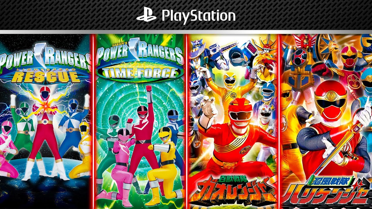 All Power Rangers and Super Sentai Games on PlayStation 1 - YouTube