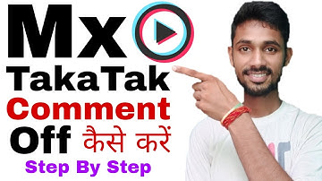 Mx Takatak Comment off kaise kare | how to off mx takatak video comment | mx taka tak 🔥