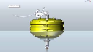Mobilis AMR 9150 Mooring Buoy Animation