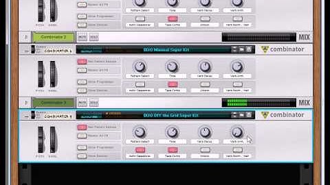 Massive Drum Kits for Reason 4