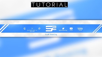 Modest 2D YouTube Banner Tutorial | Photoshop CC
