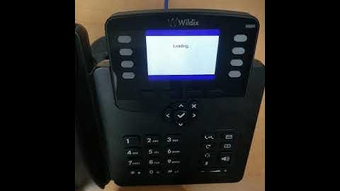 Using Voicemail on a Wildix WP480
