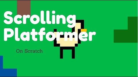 How To Make A Top Down Scrolling Game On Scratch