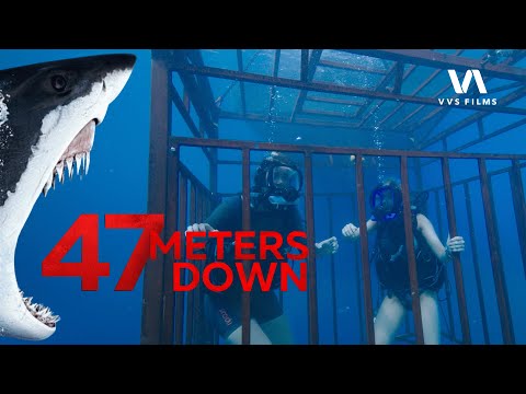 Stuck In A Cage While SHARKS Threaten To Eat Them 47 Meters Down Movie Clip 4K