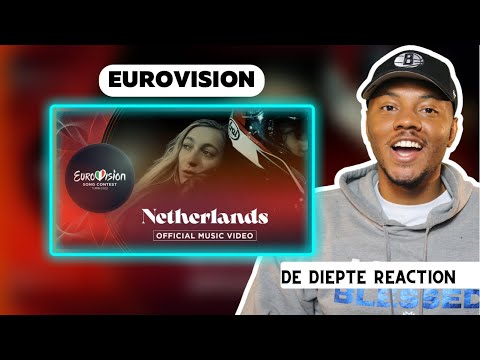 AMERICAN Reacts To De Diepte - Netherlands ?? - Official Music Video - Eurovision 2022