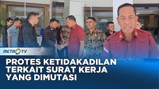 Pegawai Rutan Kupang 'Geruduk' Kantor Kemenkumham NTT